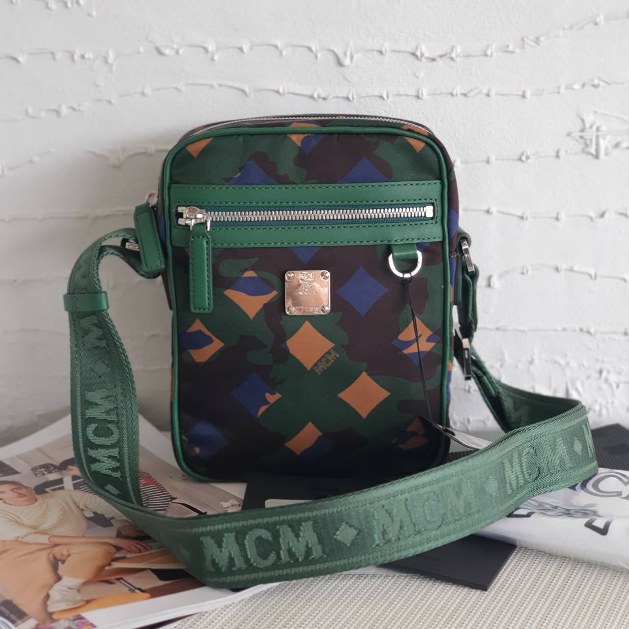 MCM Dieter Munich Nylon Crossbody