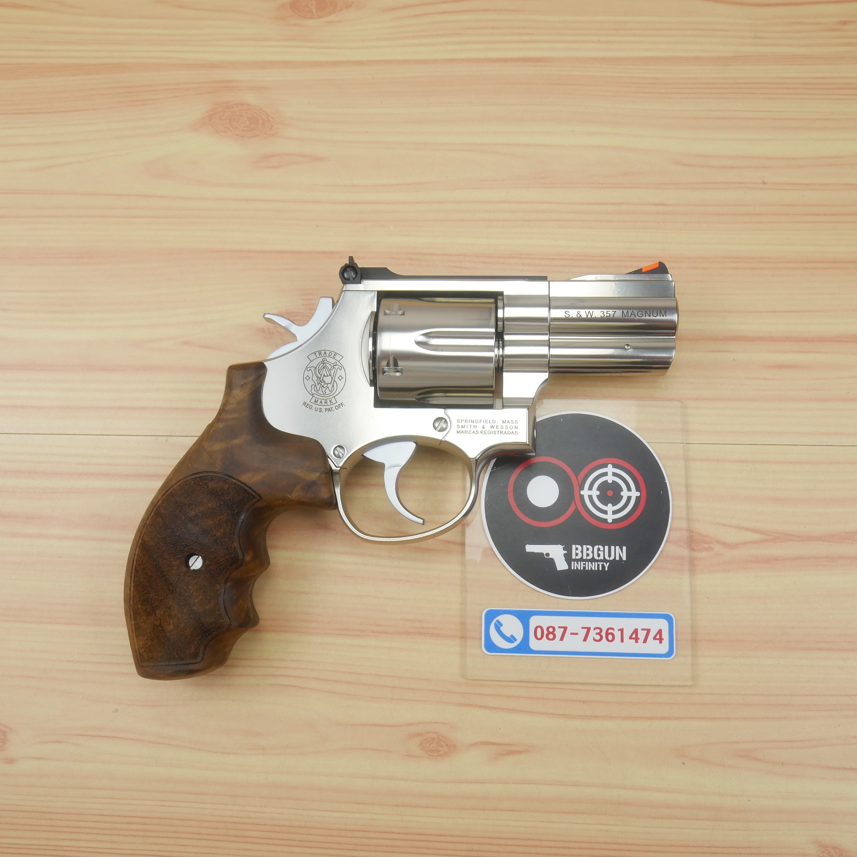 บีบีกัน ลูกโม่ 2.5 นิ้ว ARES Revolver 2.5" Model ระบบแก๊ส Co2 BB GUN