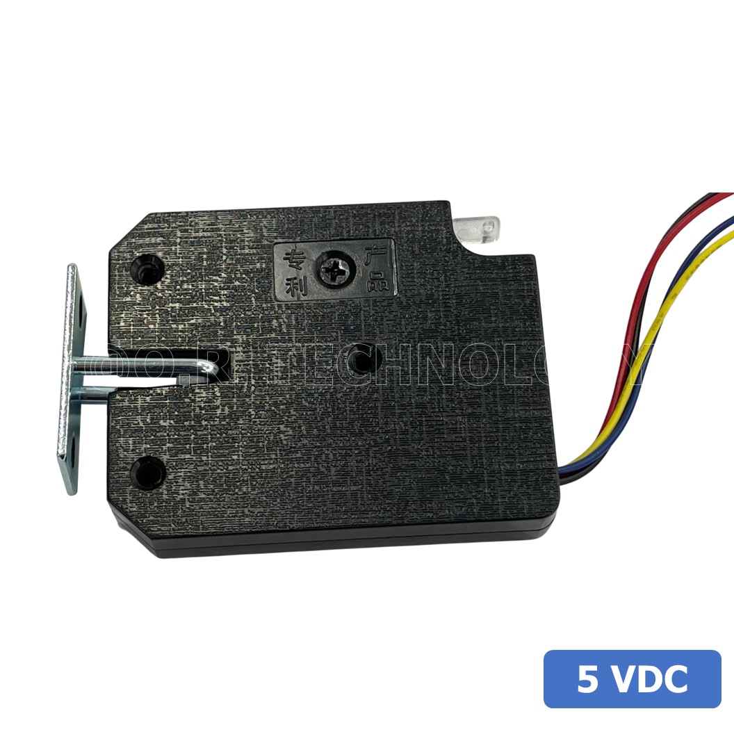 (1ชิ้น) GD040 กลอนประตูไฟฟ้า กลอนไฟฟ้า 5VDC 1.5A Small Locker Electromagnetic Lock SARY ขนาด 73*58*13mm Black XG-07E (พลาสติก)