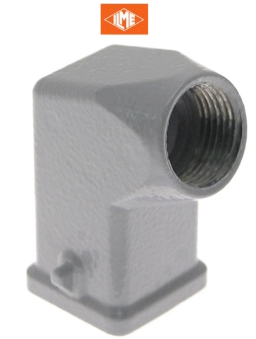 MKA-VA20 Metallic Angled Hood side entry M20, 2 Pegs "ILME"