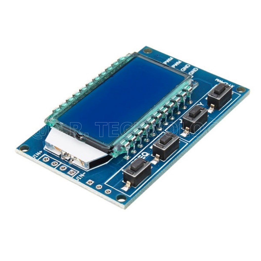 (1ชิ้น) AA387 โมดูลเครื่องกําเนิดสัญญาณ XY-LPWM Signal Generator PWM Pulse Frequency Duty Cycle Adjustable Module LCD Display 1Hz-150Khz