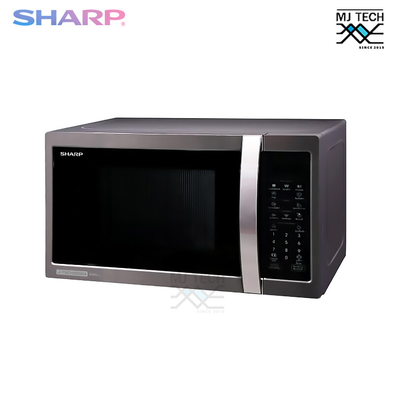 SHARP ไมโครเวฟ พร้อมระบบ อุ่น และ ย่าง ขนาด 28 ลิตร กำลังไฟ 1000 วัตต์ รุ่น R-7280G-BS