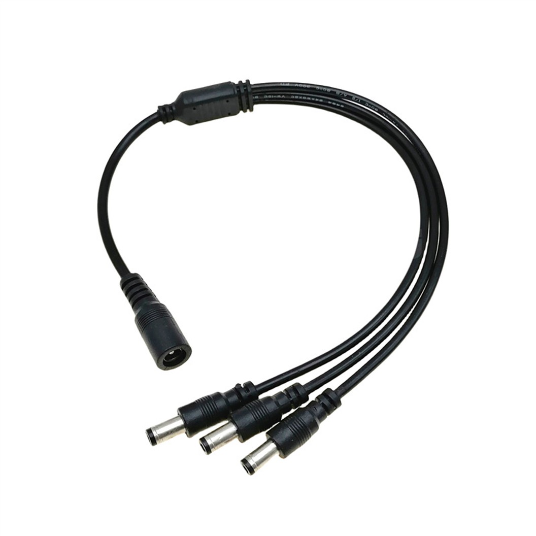 (1ชิ้น) DC 1-2/1-3/1-4 สายแยกไฟ DC เข้า 1 ออก 2/3/4 Cable DC Splitter IN 1 OUT 2/3/4 ขนาดหัว 5.5x2.1mm สายไฟแยก สายแยกดีซี สายแปลงหัว