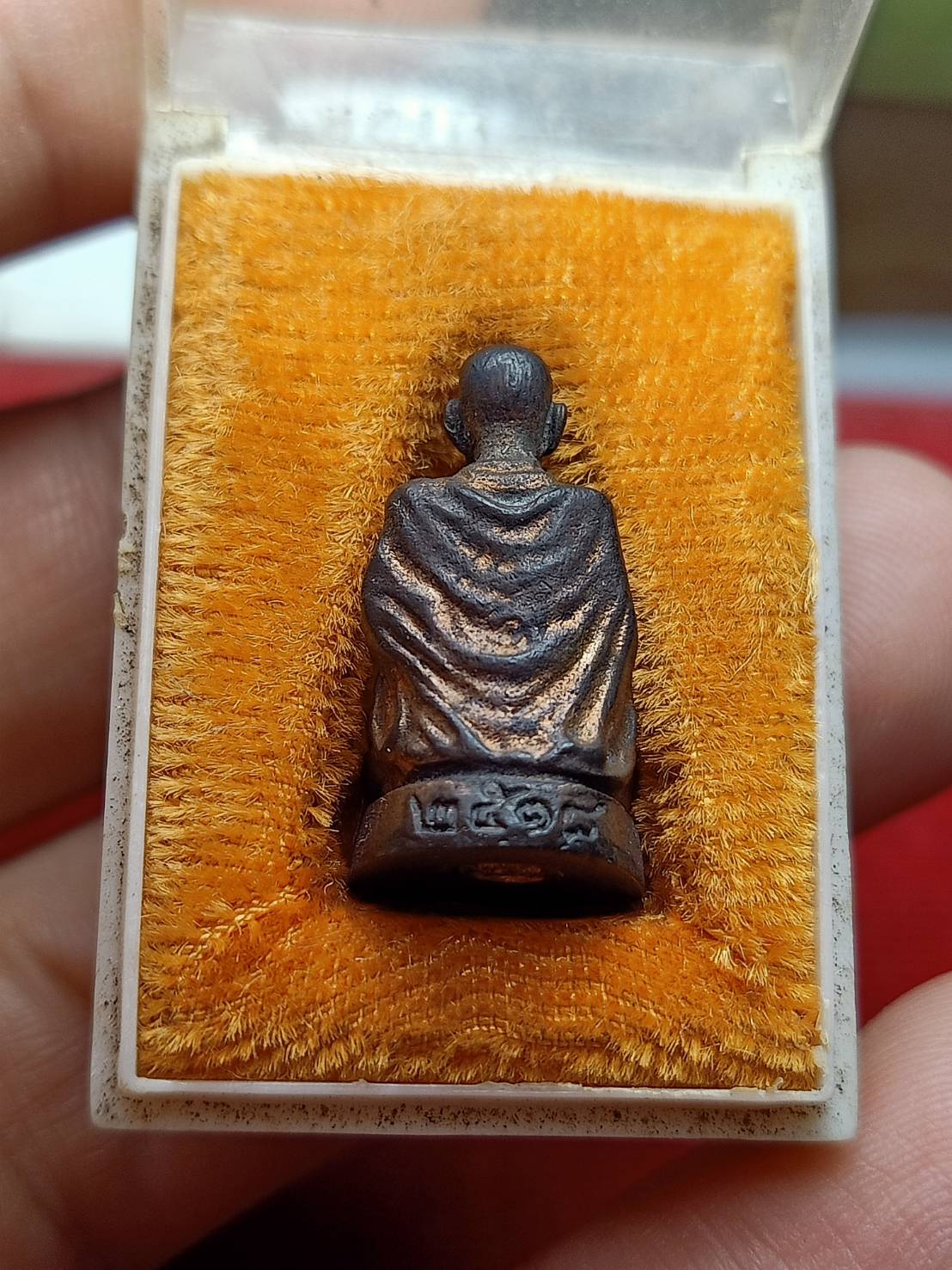 รูปหล่อพระสมเด็จโต ฉลองกำแพง วัดรวกสุทธาราม กรุงเทพ ปี 2518 พร้อมกล่องเดิม (SKU-08382)