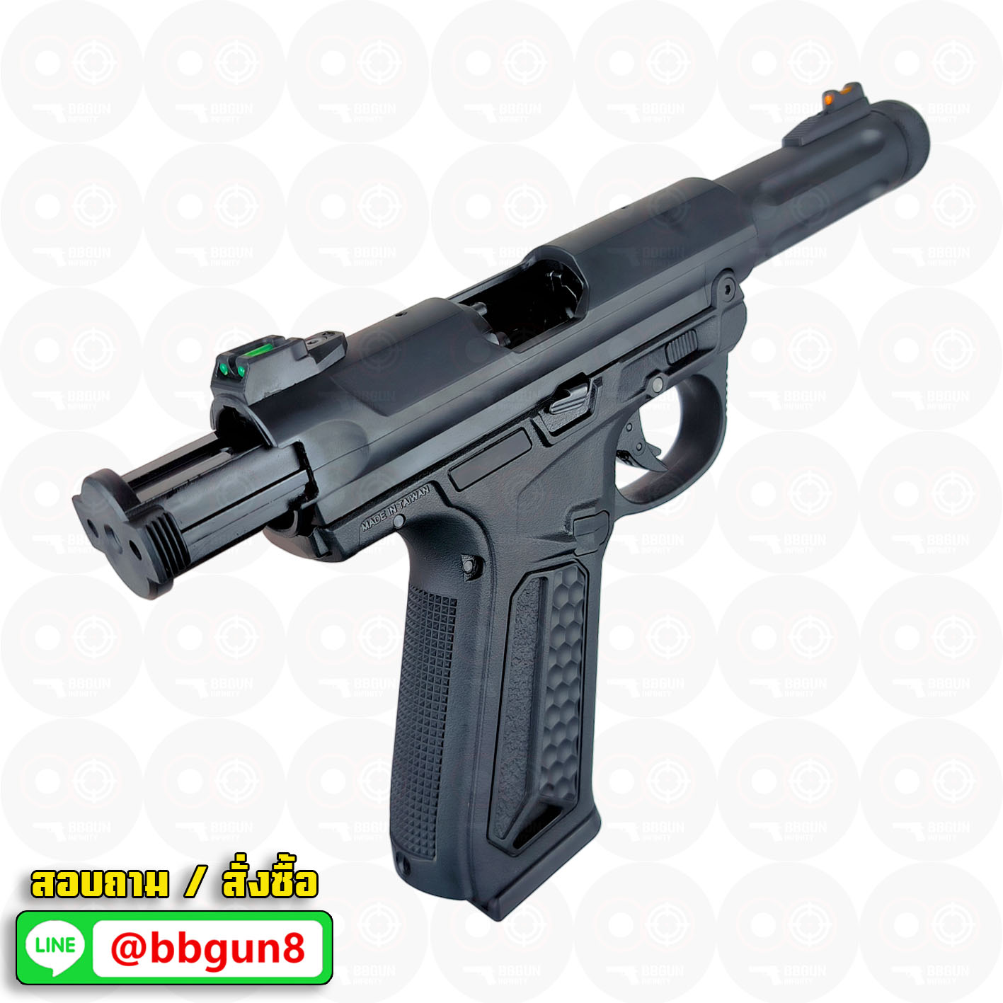 บีบีกันอัดแก๊ส Action Army AAP-01 Assassin GBB Black สีดำ BB GUN