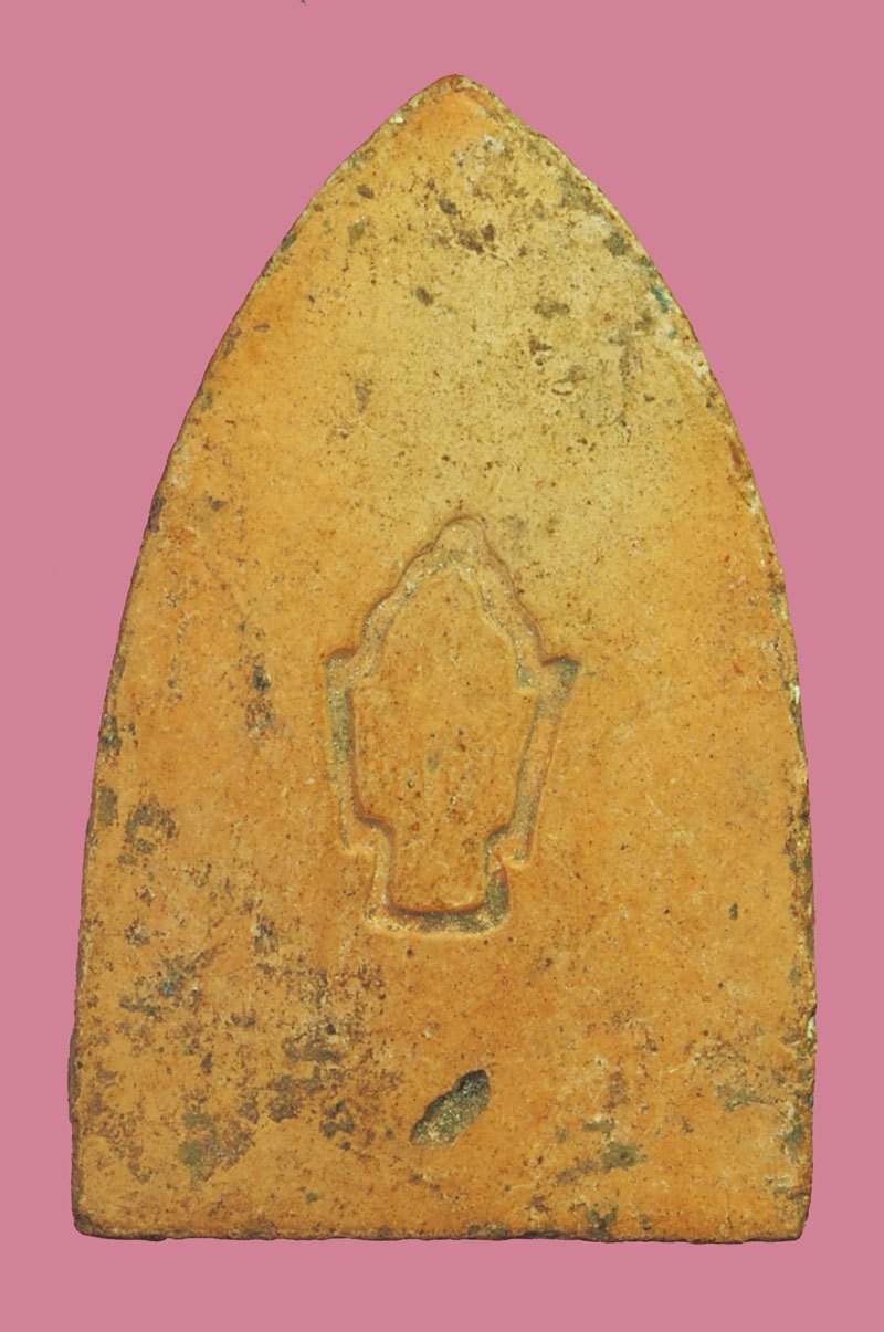 ขายแล้ว*38975 ขุนแผนหลังพานพระศรี หลวงพ่อเปา วัดสวนสำราญสระบุรี เนื้อดิน 81