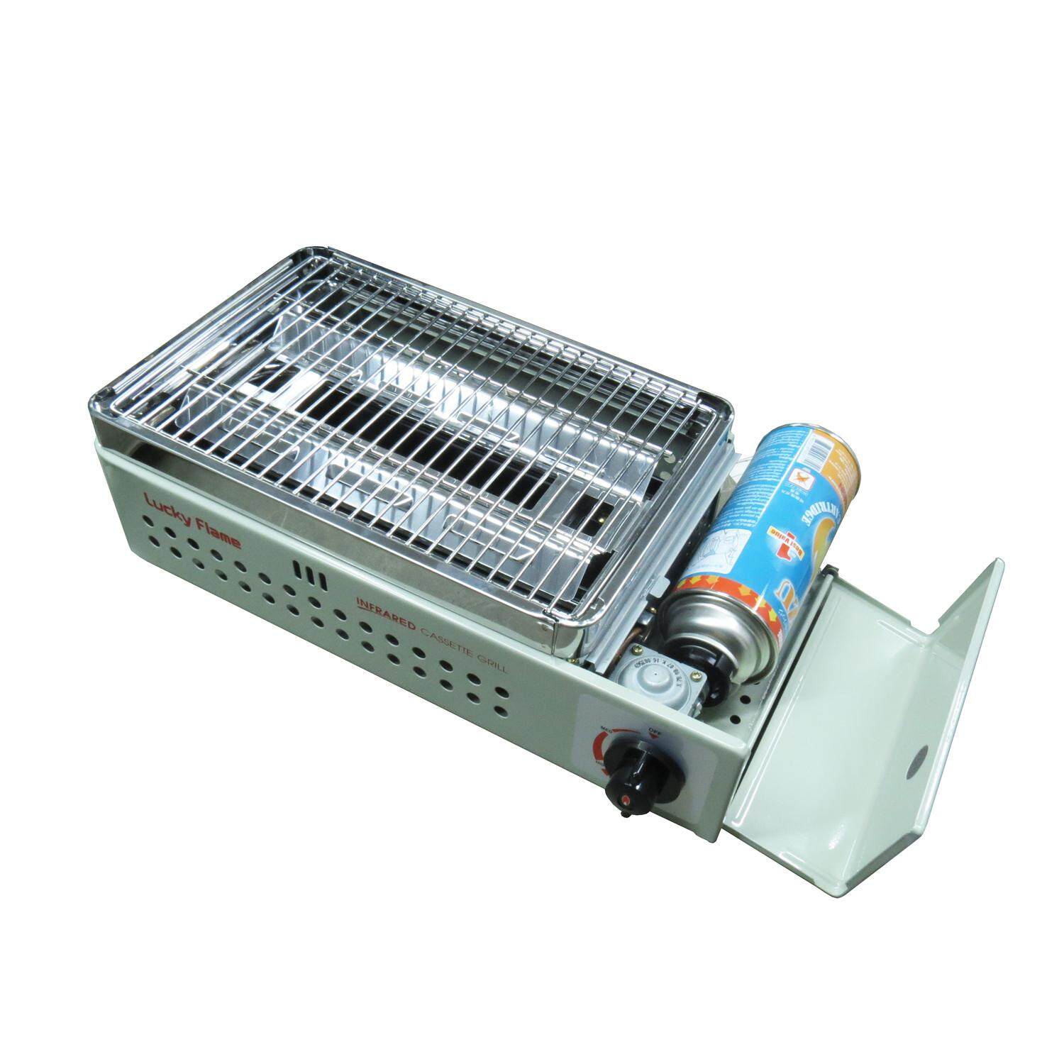 Lucky Flame เตาย่างปิคนิค ใช้แก๊สกระป๋อง รุ่น LF-90G ฟรีแก๊สกระป๋อง 1 กระป๋อง (ส่งฟรี)