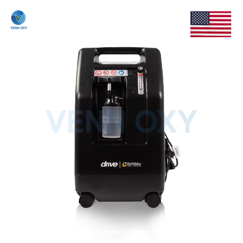 เครื่องผลิตออกซิเจน ขนาด 5 ลิตร Devilbiss 525KS รุ่นเสียงเบา (USA) นำเข้าจากอเมริกา (รับประกันศูนย์ไทย 3 ปี)