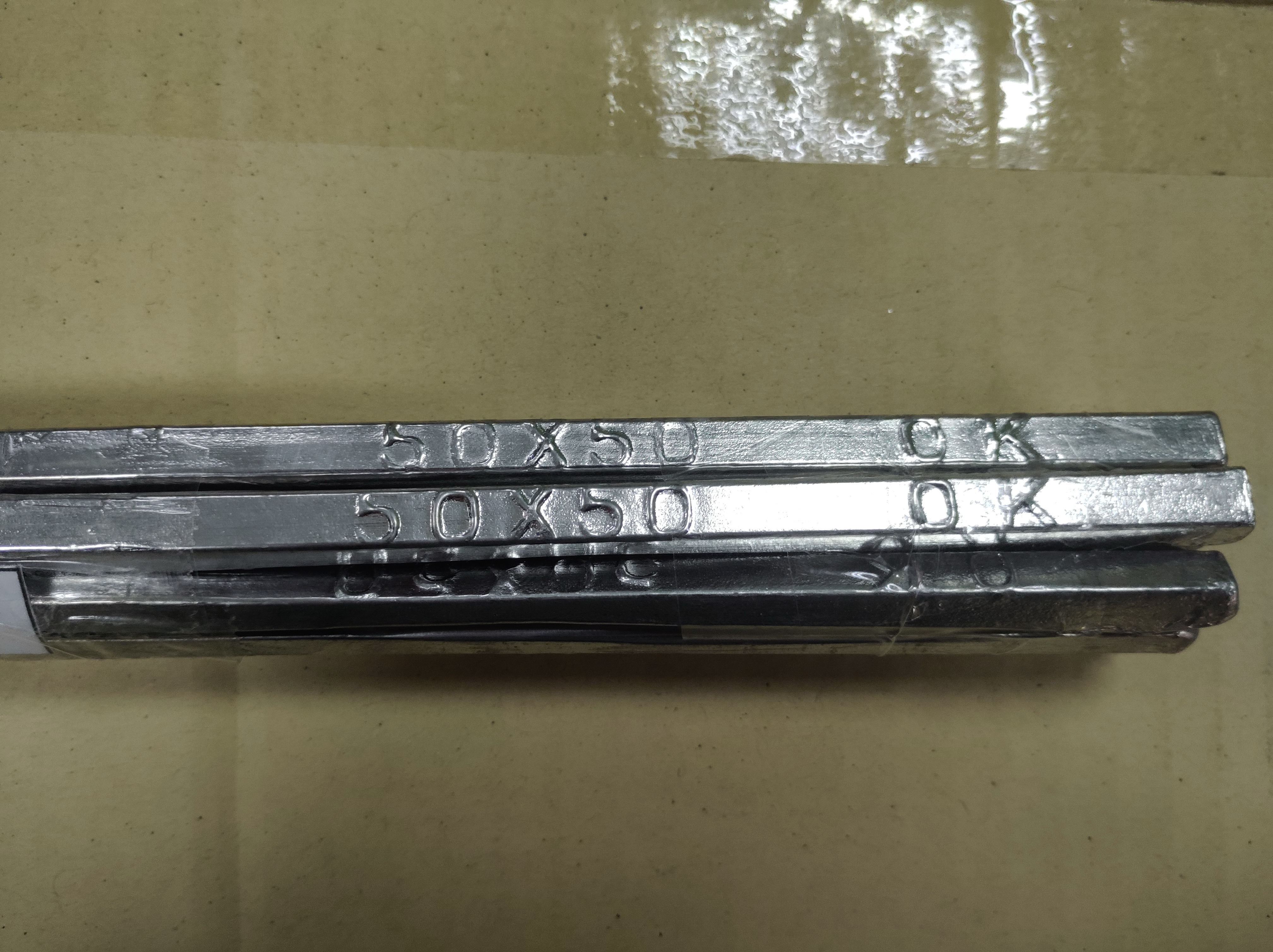 ตะกั่วแท่ง 50/50 (ขายส่ง มัดละ 1 กก.ราคารวมแวท) เชื่อมรางน้ำ บัดกรีโลหะ