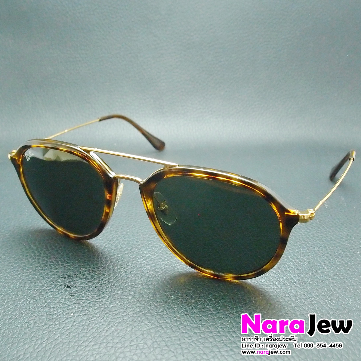 Rayban แว่นกันแดด รุ่น RB4253 กรอบ HAVANA ของแท้จาก shop หลุดจำนำ