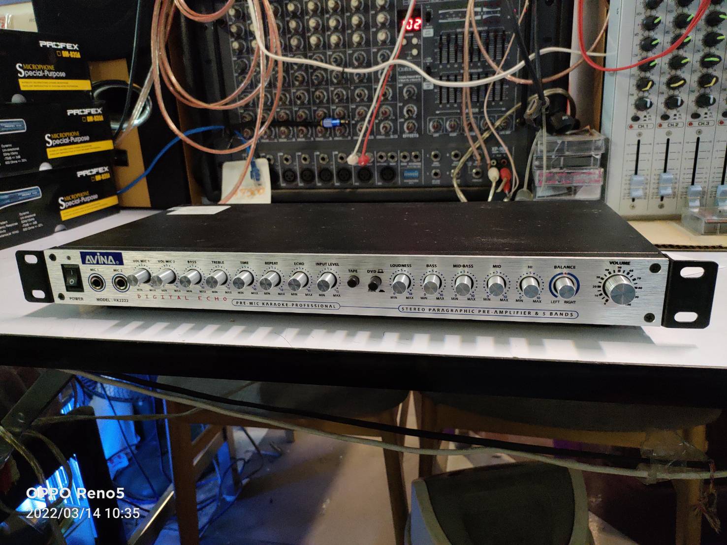 AVINA PRE-MIC KARAOKE รุ่น RK-2222