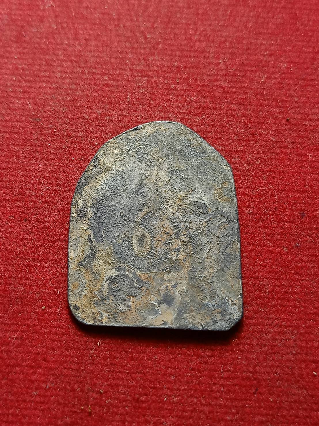 พระนาคปรกเนื้อชิน หลวงพ่ออั้น วัดพระญาติ จ.อยุธยา (SKU-08180)