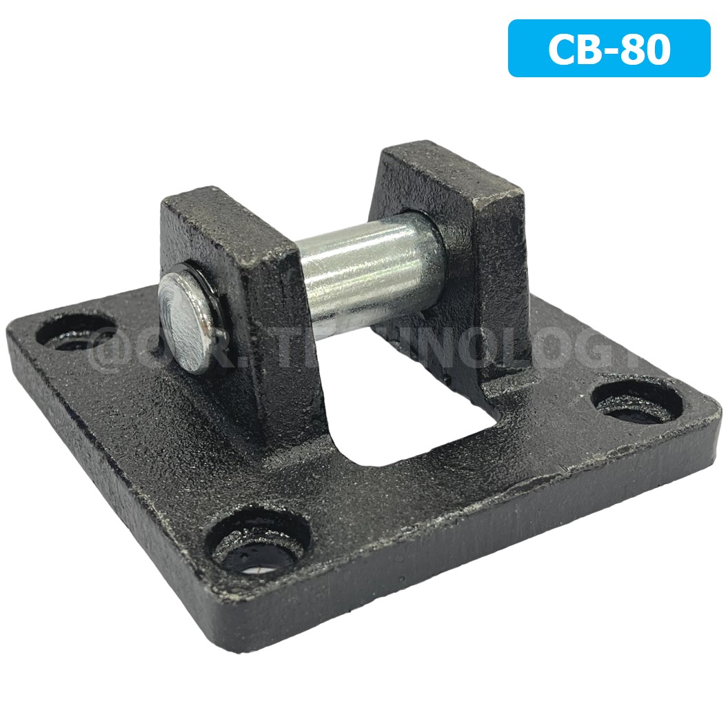 (1ชิ้น) CB-80 ตัวยึดกระบอกลม หูคู่ Support Air Cylinder สำหรับกระบอกลม SC80 ขายึดกระบอกลม ขายึด ตัวยึด ชนิดหูคู่ CB