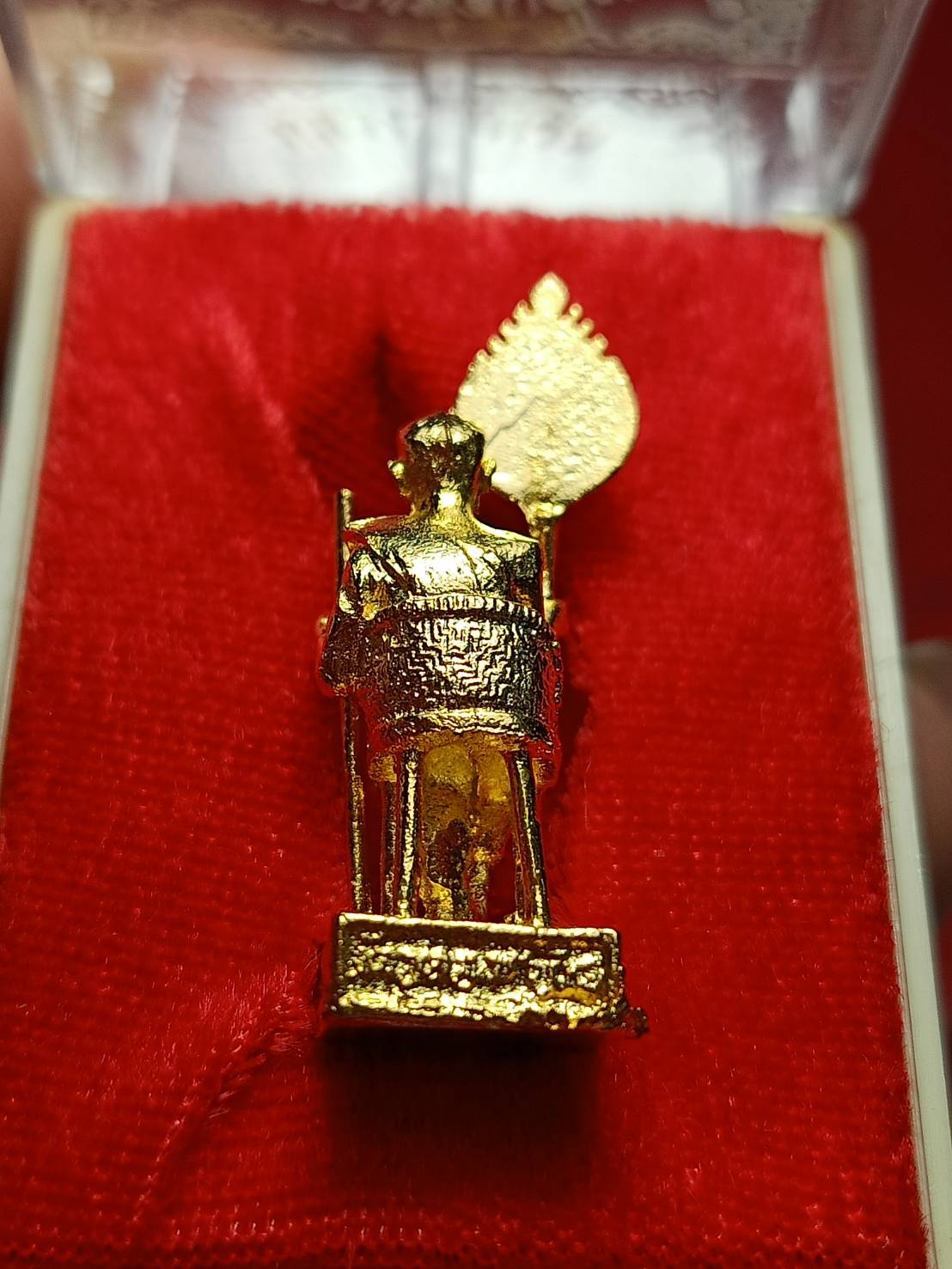 รูปหล่อหลวงพ่อแช่ม วัดฉลอง จ.ภูเก็ต ปี 2535 พร้อมกล่อง (SKU-10461)