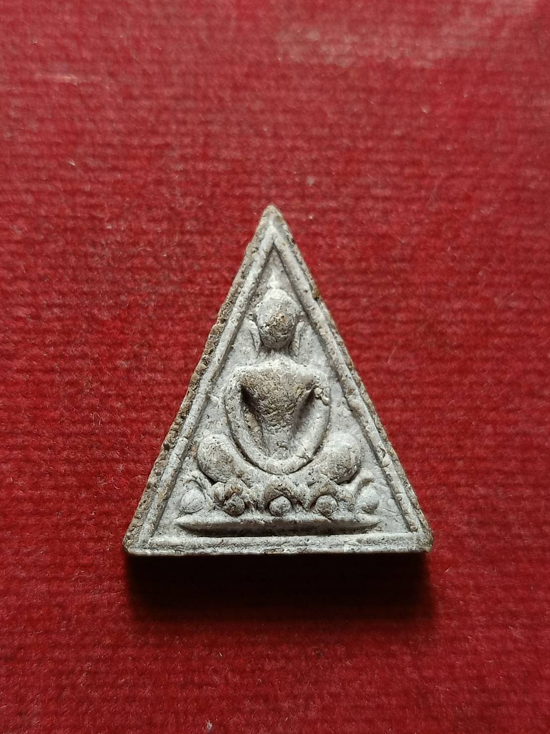 พระสมเด็จแสน เนื้อผง วัดโพธิ์ กรุงเทพ ปี 2512 (SKU-09695)