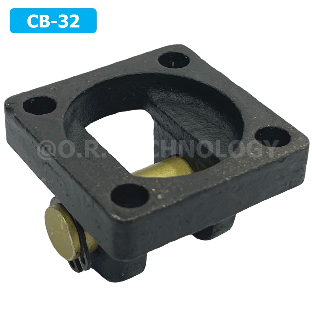 (1ชิ้น) CB-32 ตัวยึดกระบอกลม หูคู่ Support Air Cylinder สำหรับกระบอกลม SC32 ขายึดกระบอกลม ขายึด ตัวยึด ชนิดหูคู่ CB