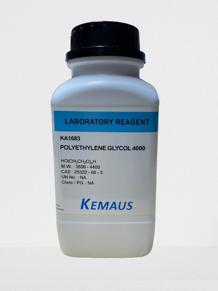 POLYETHYLENE GLYCOL 4000 Lab KemAus 500 GM KA1683