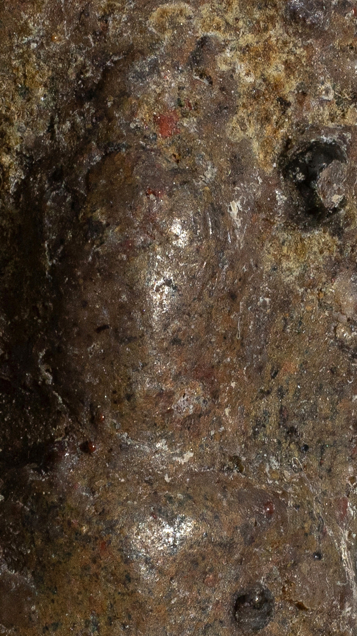 พระกรุนาดูนเนื้อแร่ พิมพ์นาคปรกเล็ก