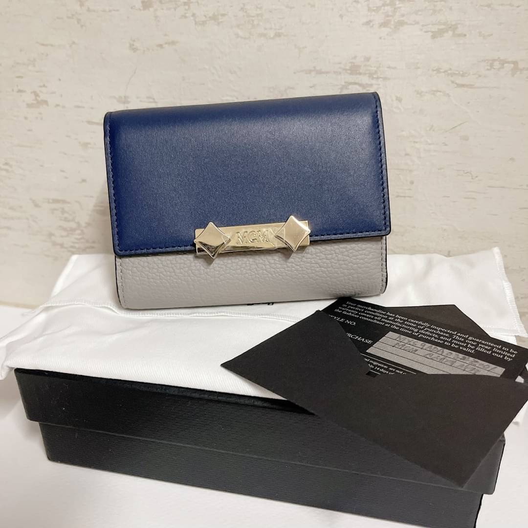 MCM wallet 3 พับ