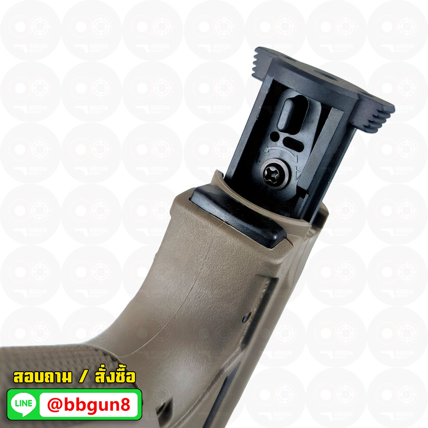 บีบีกันอัดแก๊ส Action Army AAP-01 Assassin GBB FDE สีทราย BB GUN