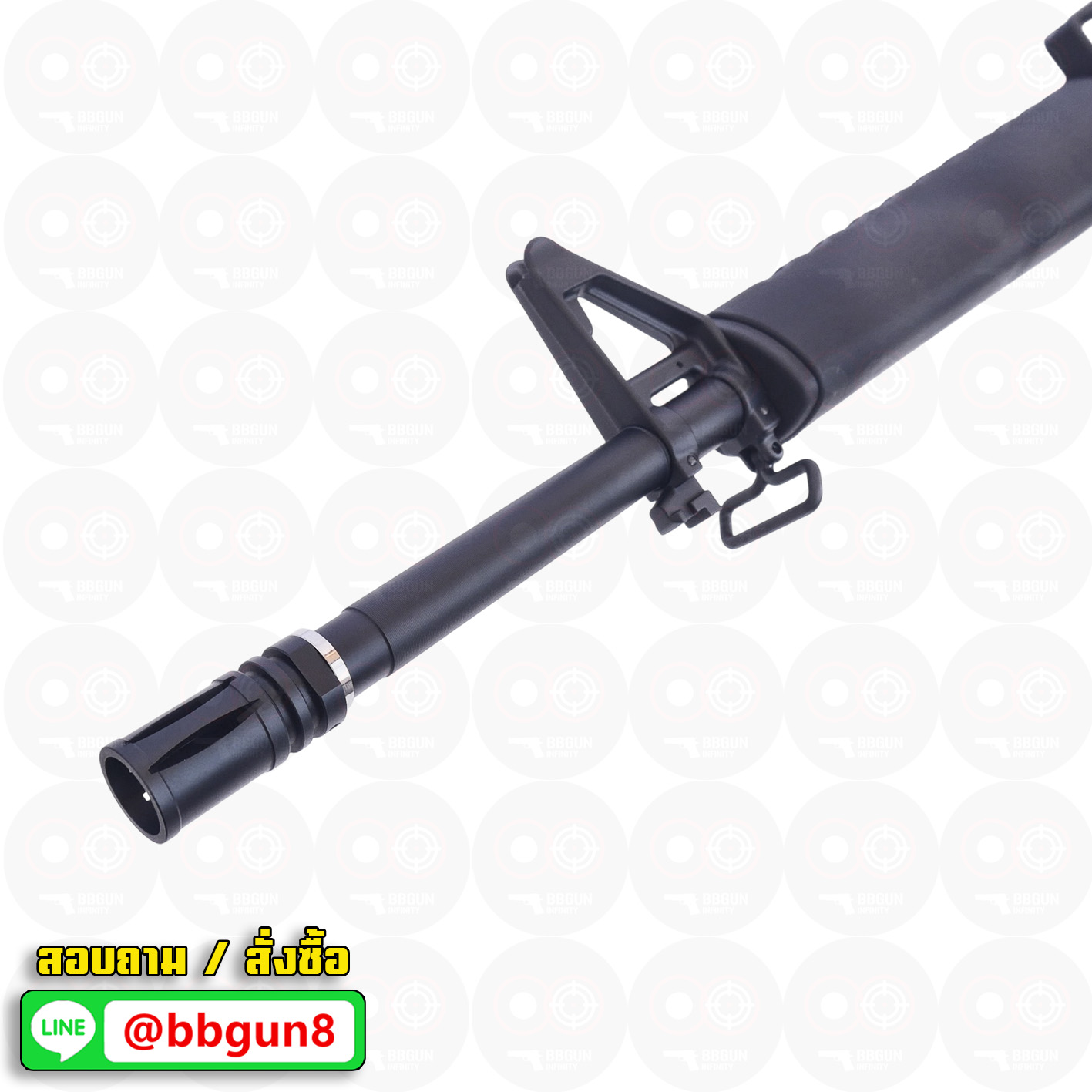 บีบีกันไฟฟ้า Double Bell 085A M16A1 AEG BB GUN
