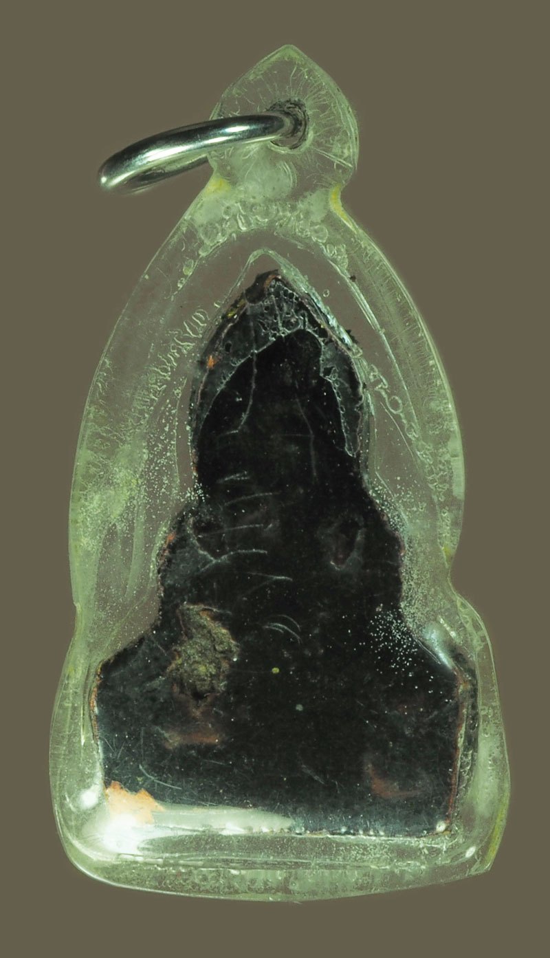 ขายแล้ว*39882 พระพิมพ์เศียรโล้น หลวงพ่อจวน วัดไก่เตี้ย สุพรรณบุรี ลงรักปิดทอง เลี่ยมพลาสติกเก่าหลายสิบปี 84