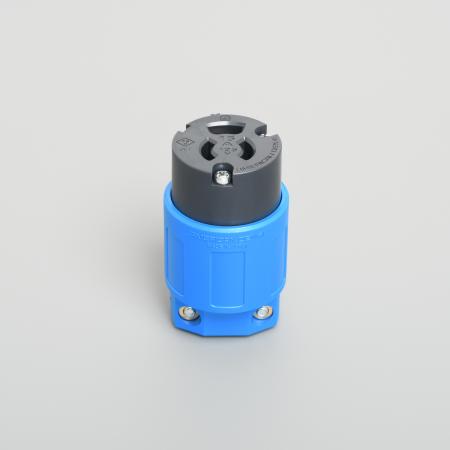 7114GNZ-2-Pole 3-Wire Grounding 15A 125V Connector Body (Nylon Housing)