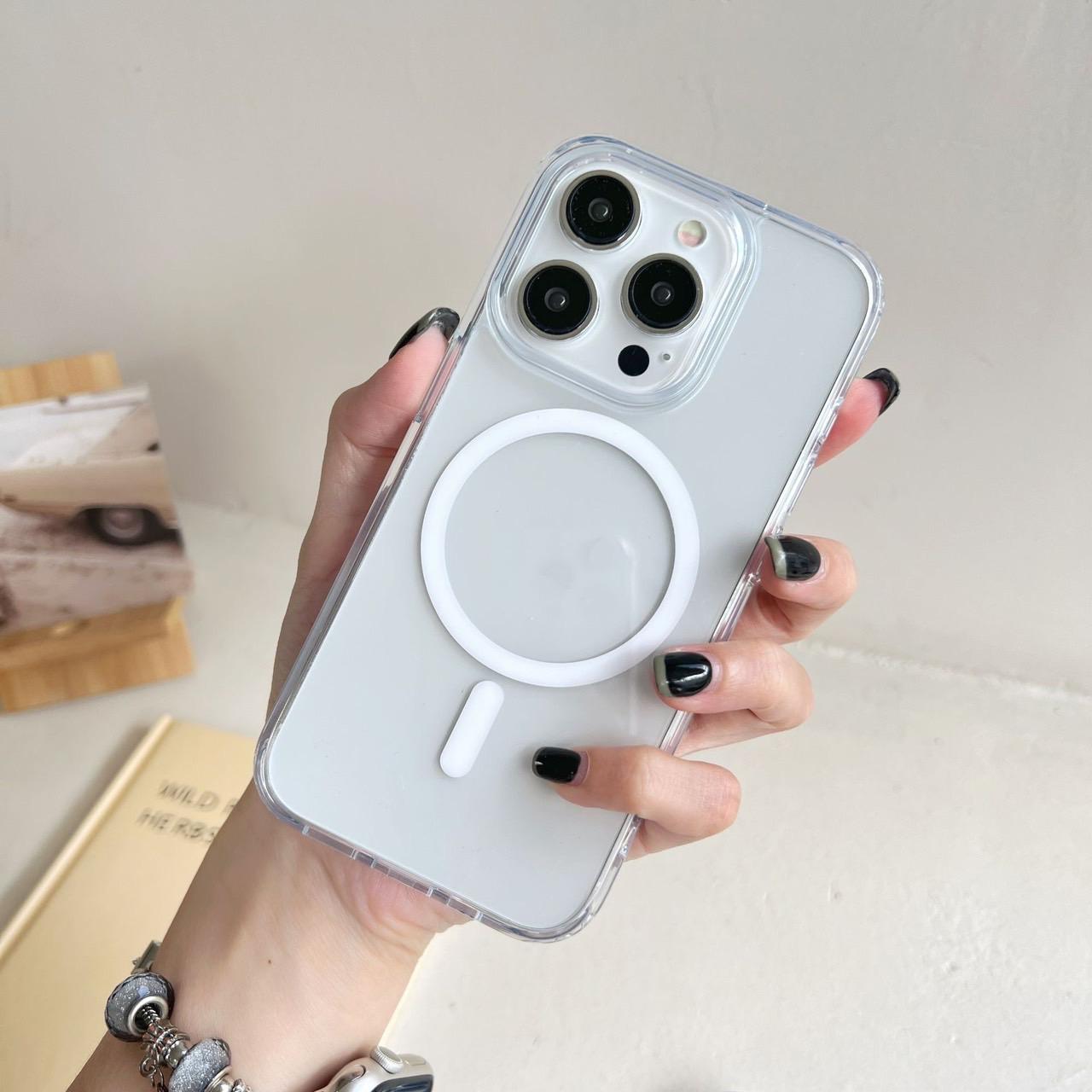 เคสใส Magnetic งานกันกระแทก 4 มุม