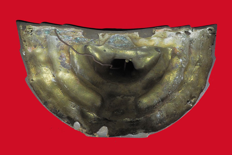 *32057 พระบูชาหลวงพ่อ วัดไร่ขิง ขนาดหน้าตัก 3 นิ้วสูง 8 นิ้ว นครปฐม เนื้อทองเหลือง 2