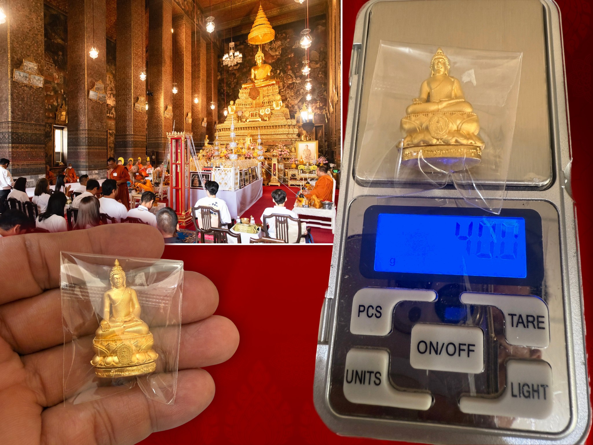 1 ใน 39 องค์ เท่านั้น พระกริ่งไพรีพินาศ 68 วัดบวรนิเวศวิหาร เนื้อทองคำ หนัก 40 กรัม พิธีมหาพุทธาภิเษก 10 ครั้ง 10 วาระ ทั่วประเทศอย่างยิ่งใหญ่อลังการ จัดสร้างน้อยเพียงแค่ 39 องค์เท่านั้น องค์นี้ เลขสวย หมายเลข No. 12 พร้อมกล่องเดิม
