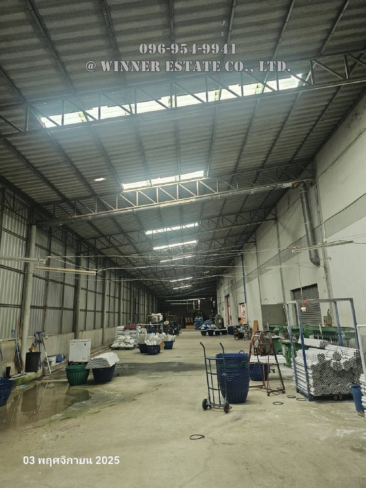 ให้เช่าโกดังพร้อมสำนักงาน 2,345 ตร.ม. ถนนบางปลา บ้านเกาะ สมุทรสาคร — ทำเลดี รถใหญ่เข้าออกสะดวก