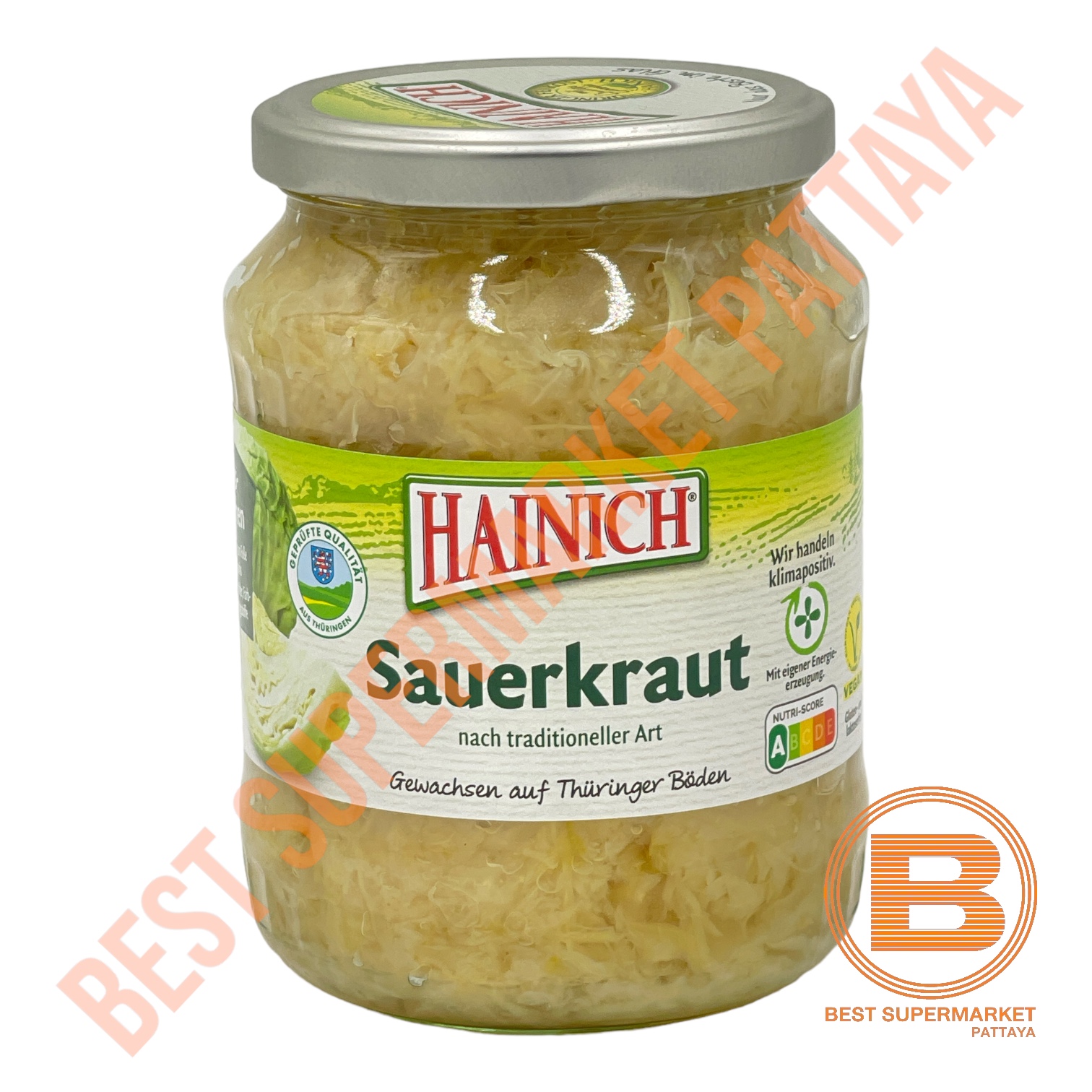 ไฮนิช กะหล่ำปลีดอง 680 กรัม Hainich Sauerkraut 680 g.