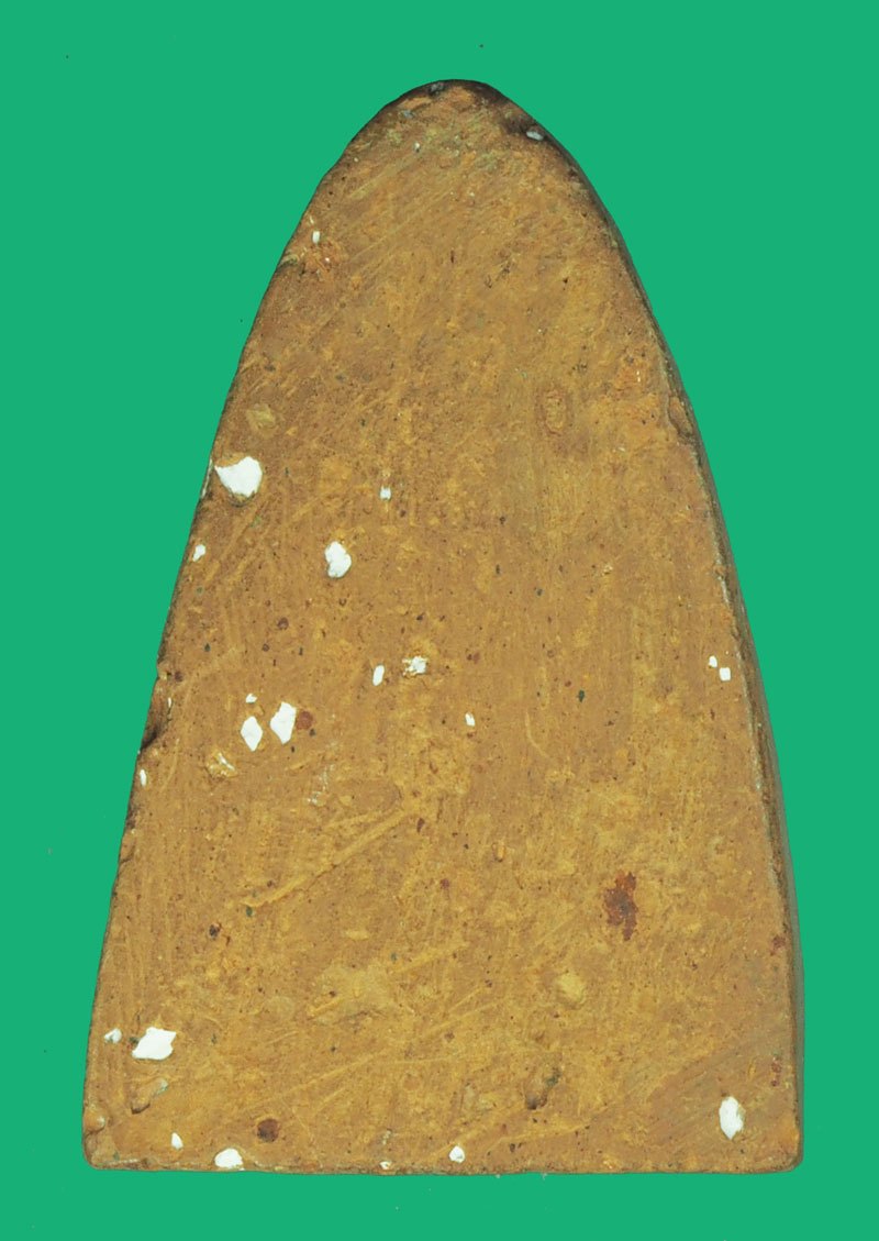 *39581 พระพิมพ์ปางมารวิชัย ซุ้มเกลียวเชือก เนื้่อดินเก่าไม่ทราบที่ 3