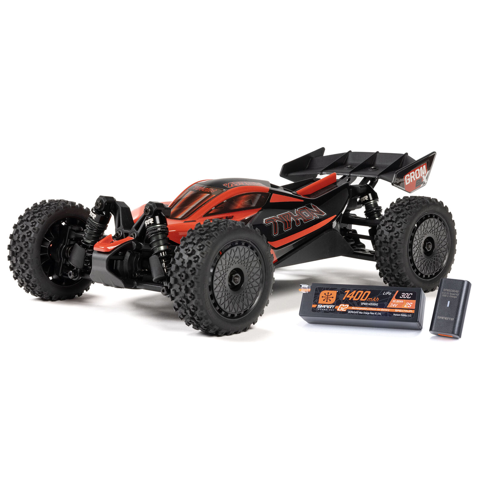 ARA2306S 1/14 TYPHON GROM 223S DSC 4X4 RTR Brushless Buggy
