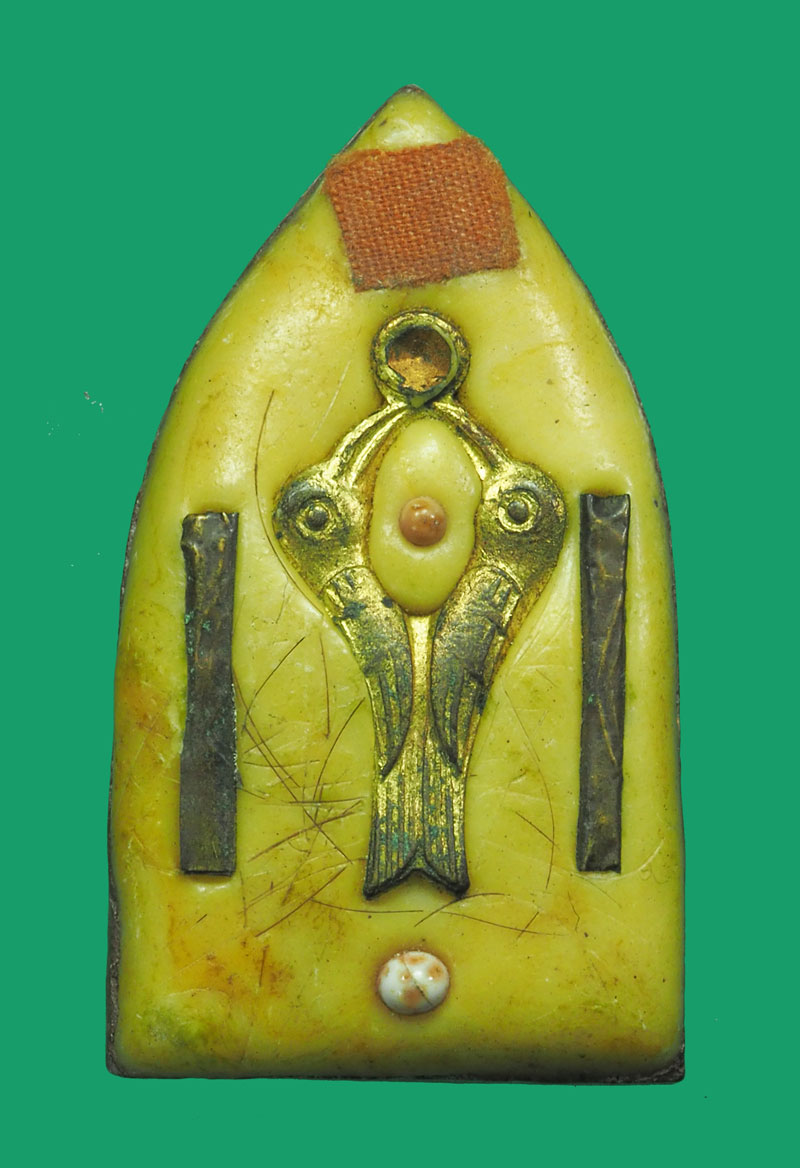 ขายแล้ว*32811 พระขุนแผนหลังตะกรุด สาริกา ไม่ทราบที่และปีสร้าง 3