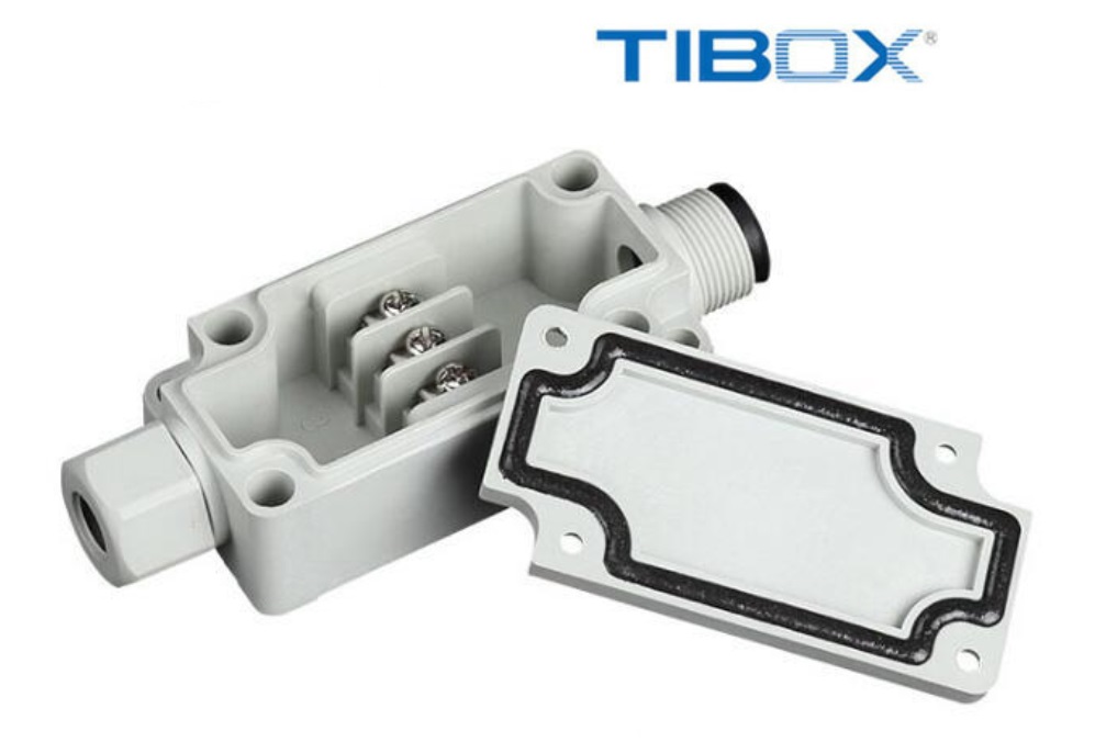 PBT-3P Size : 65x33x24 mm. Terminal Block Box IP66 (กล่องพลาสติก พร้อมเทอร์มินอลบล็อก) TIBOX