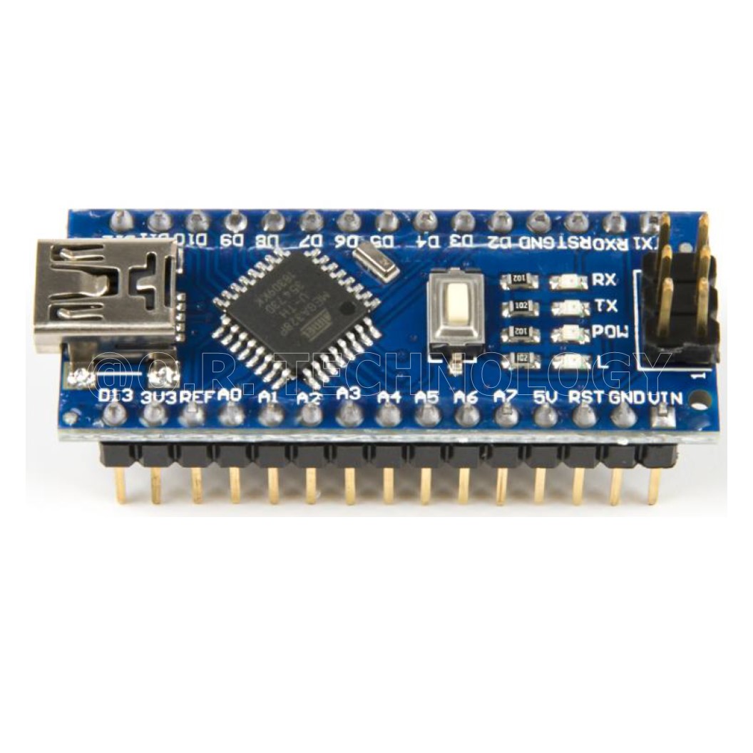 (1ชิ้น) AA008 บอร์ดอาร์ดูโน่ Nano V3.0 CH340 Chip Board Atmega328 พร้อมสาย USB (Arduino Nano V3.0 CH340 Chip Board Atmega328 with cable)