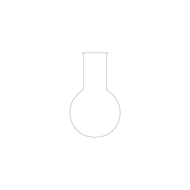 ขวดก้นกลม