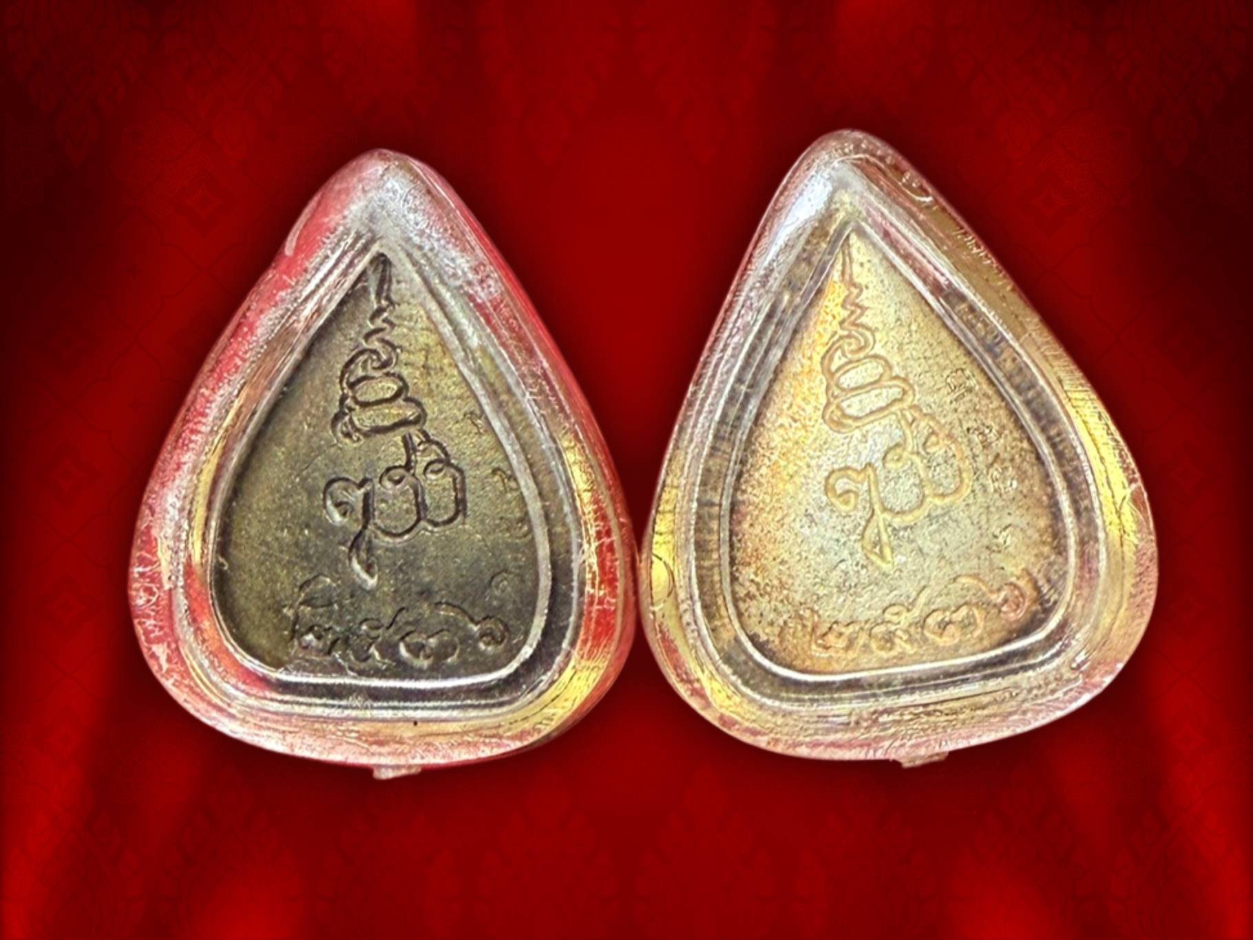 พระสมเด็จนางพญา ญสส. 80 พรรษา สมเด็จพระญาณสังวร สมเด็จพระสังฆราช ปี 2536 เนื้อเงิน + นวะ พร้อมกล่องเดิม