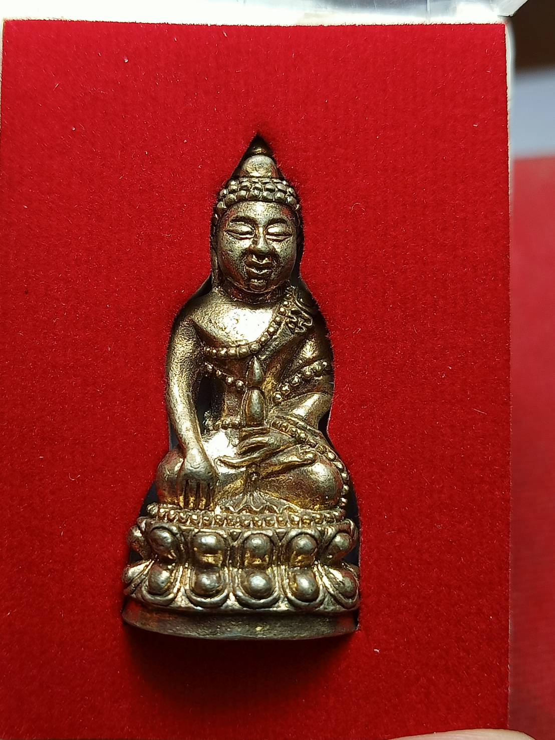 พระกริ่งไตรมาส 50 หลวงปู่ขุ้ย วัดซับตะเคียน จ.เพชรบูรณ์ พร้อมกล่อง (SKU-11792)