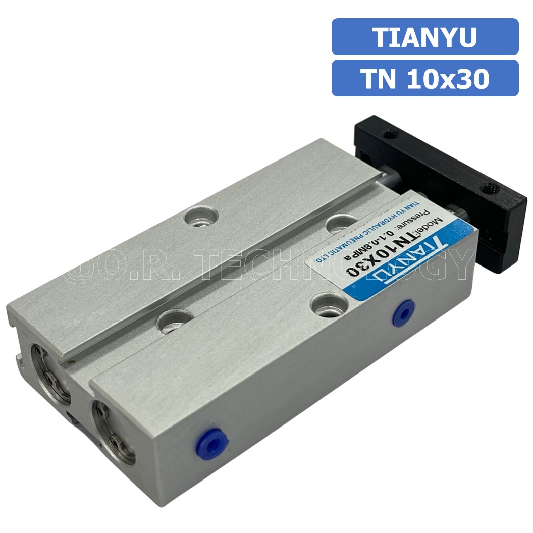 (1ชิ้น) TN 10x30 กระบอกลม แบบแกนคู่ กระบอกลมคอมแพ็ค 2 แกน Twin-Rod Cylinder compact Double-shaft Air Pneumatic