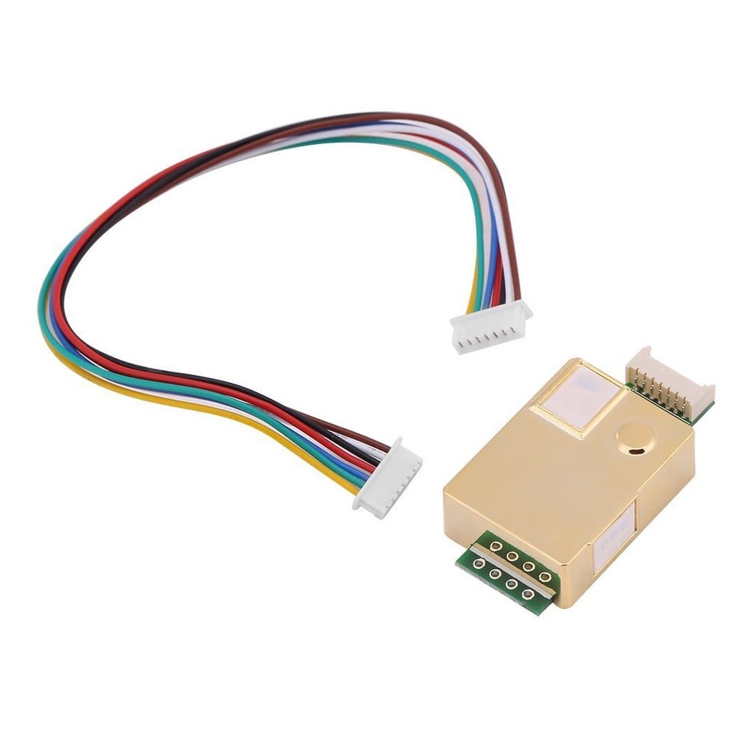 AB140 MH-Z19B เซนเซอร์วัดก๊าซ CO2 NDIR Infrared carbon dioxide sensor detection เซนเซอร์ตรวจจับก๊าซ คาร์บอนไดออกไซด์