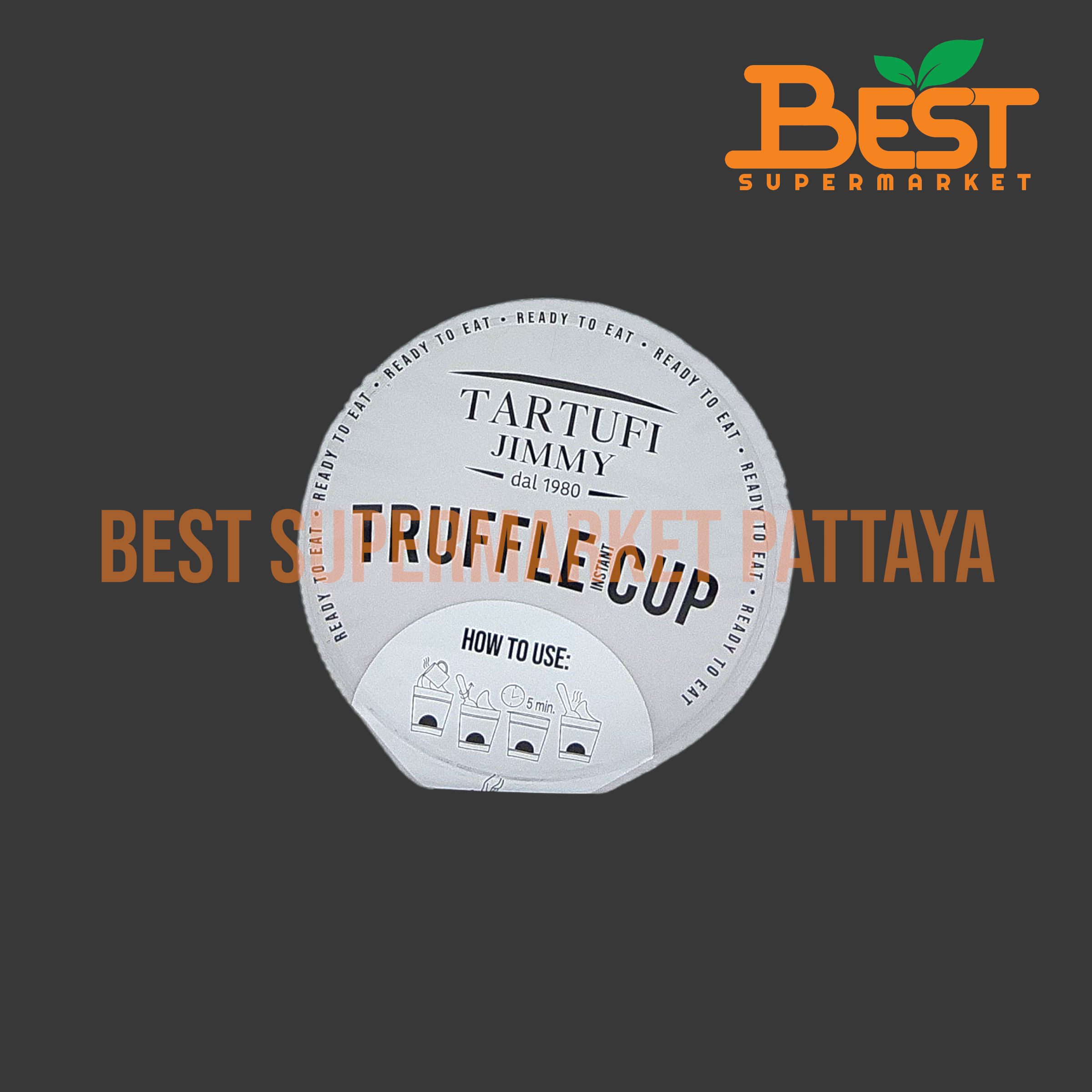 ทาร์ทูฟิ จิมมี่ ทรัฟเฟิล แมช โปเตโต้ (มันฝรั่งบดสำเร็จรูปรสเห็ดทรัฟเฟิล) 50 กรัม.Truffle Mashed Potatoes Tartufi Jimmy Brand 50g.