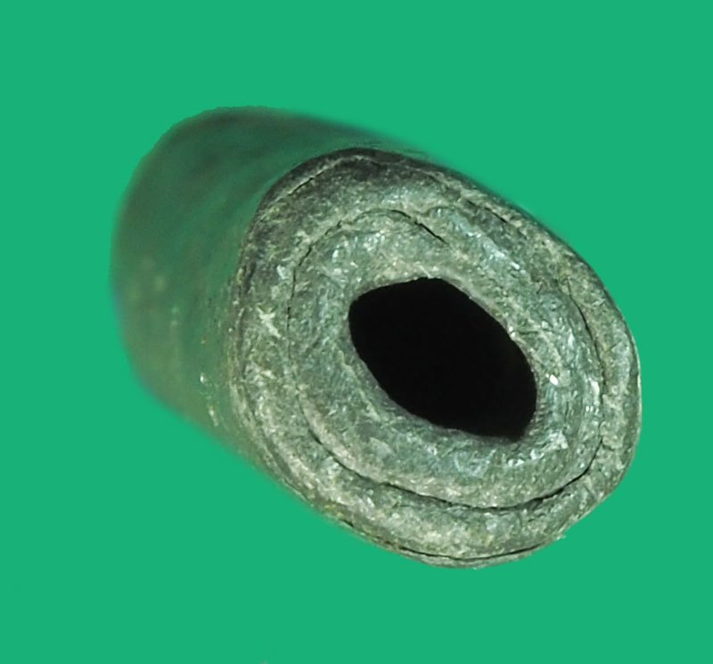 *38107 ตะกรุดตะกั่วทุบ ยุค ก่อนปี พ.ศ. 2500 เก่าไม่ทราบที่และปีสร้าง 12