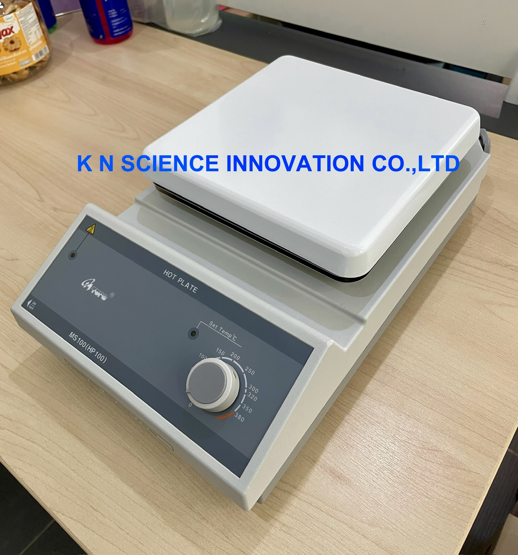 Mtops Hot plate 7″ x 7″ , 380 °c, model : MS-100, ยี่ห้อ MTOPS/KOREA MS100