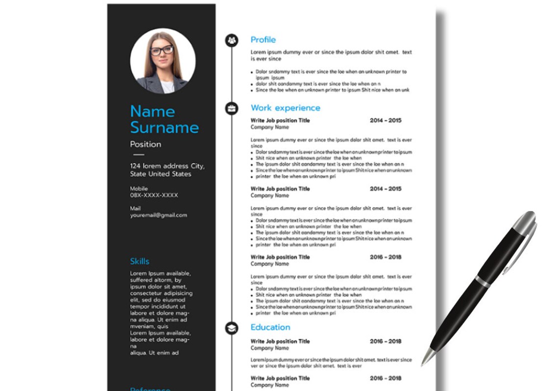 รับทํา resume สมัครแอร์