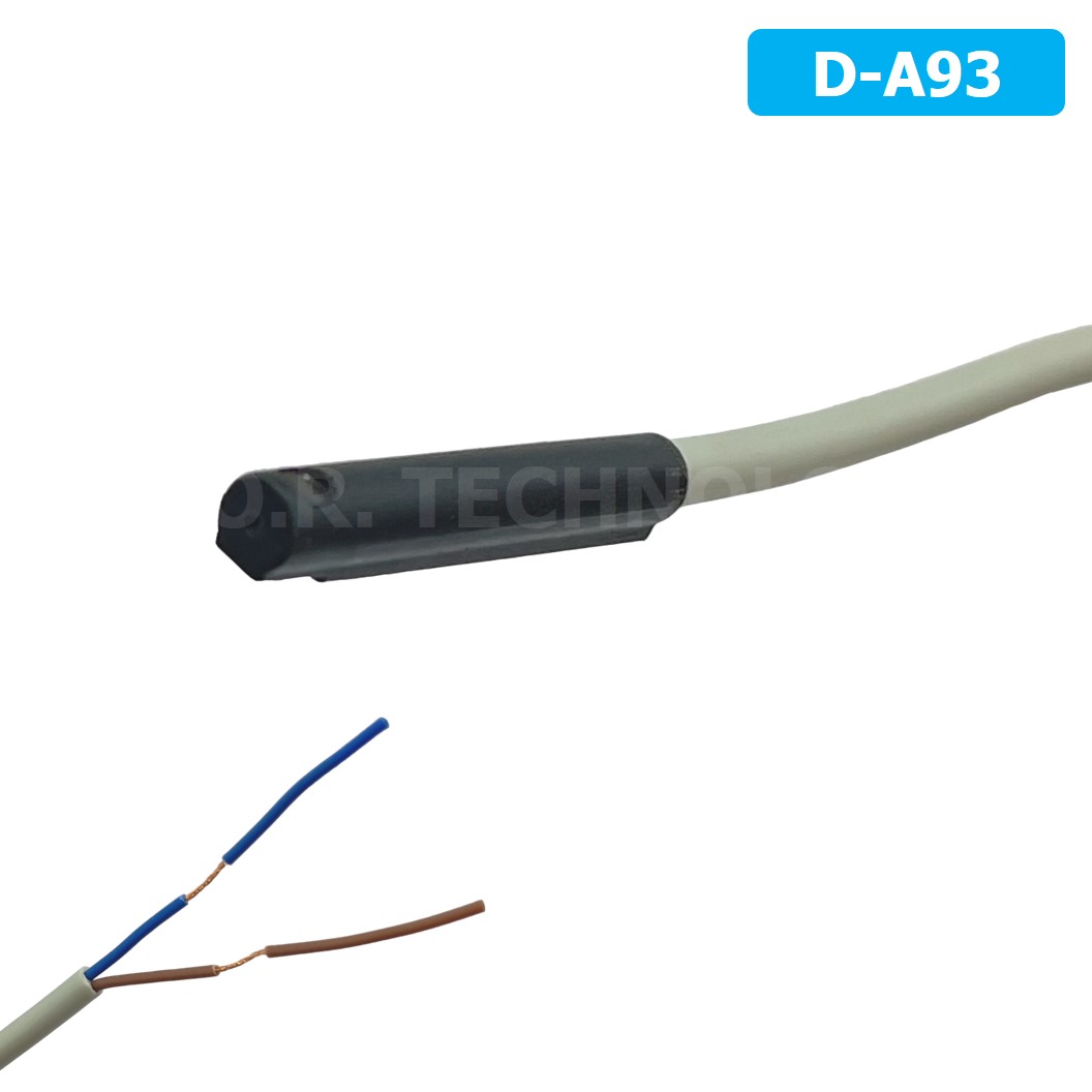 HUGONGELE D-A93 เซนเซอร์กระบอกลม หรีดสวิตช์ Magnetic Sensor Reed Switch เซนเซอร์แม่เหล็ก for Pneumatic Cylinder