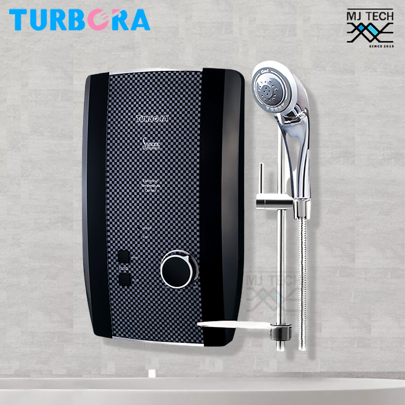 TURBORA เครื่องทำน้ำอุ่น ลายเคฟล่า ขนาด 5500 วัตต์ รุ่น S-5500E