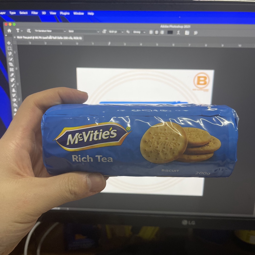 แมคไวตี้ส์ ริชที บิสกิต 200 กรัม McVitie's Rich Tea Biscuits 200 g.