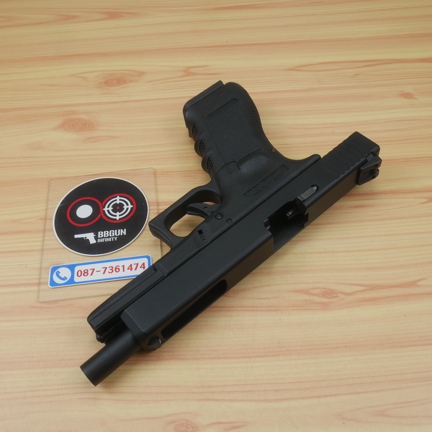 บีบีกันอัดแก๊ส WE Glock 34 Gen 3 สีดำ BB GUN